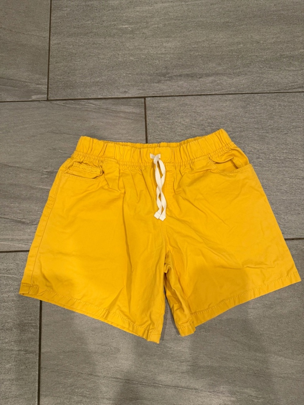 Carter's Bright Yellow Drawstring Kids Shorts